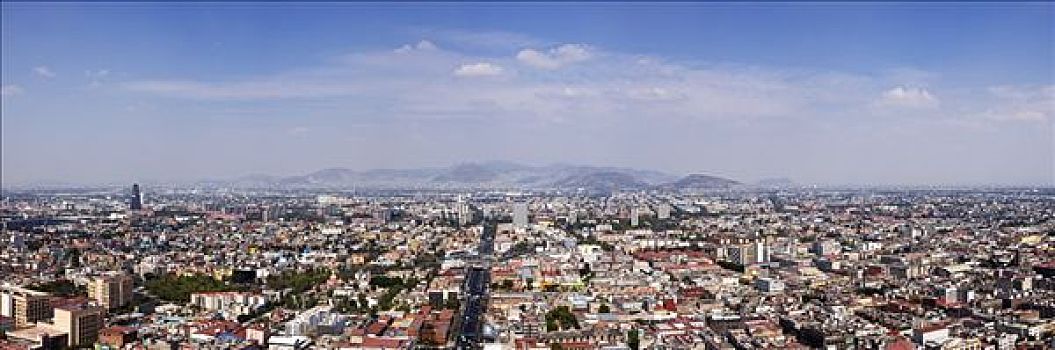 俯视,墨西哥城,墨西哥