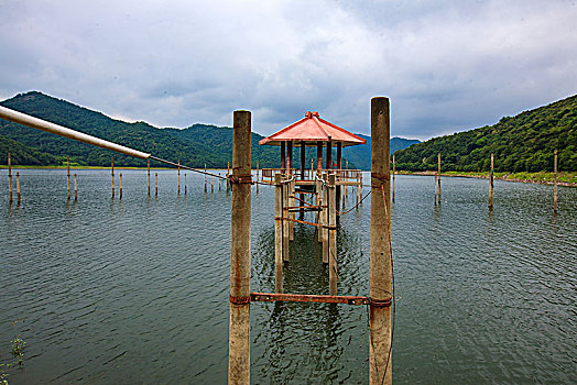 鄞州,东吴镇,水库,亭子