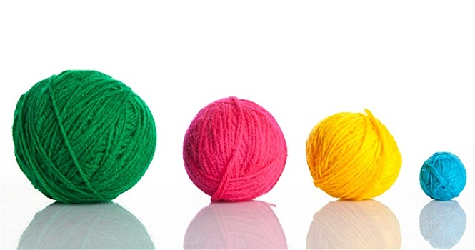 毛织品,纱线,球,隔绝,白色背景,纱线球,编织品