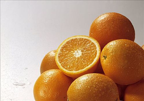 橘子,堆