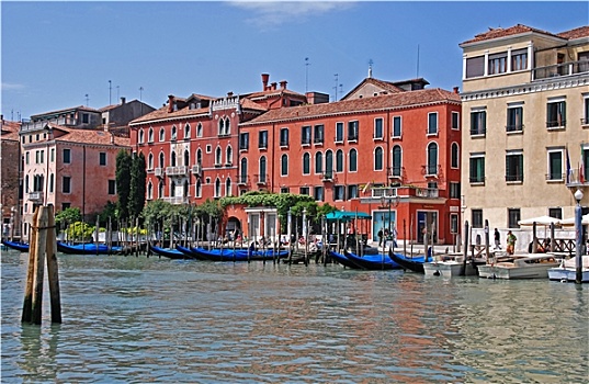 运河,大,威尼斯