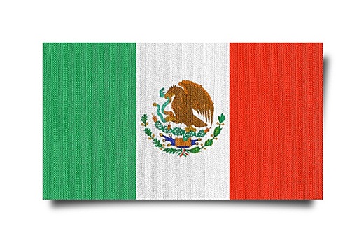 墨西哥,旗帜,世界