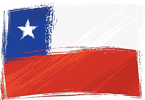 低劣,智利,旗帜