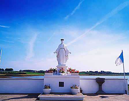 岛屿,爱尔兰,神祠,圣母玛利亚