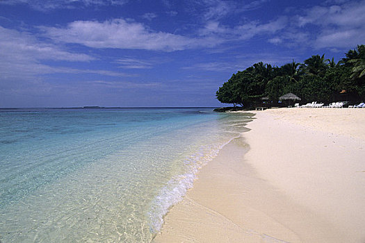 马尔代夫,泰姬陵,珊瑚礁,胜地,海滩