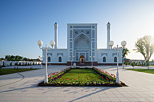 乌兹别克斯坦塔什干白色清真寺