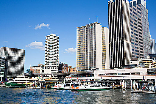 环形码头,渡轮,悉尼,市中心