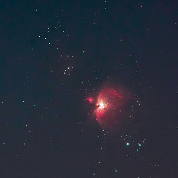 星空摄影之猎户座大星云m42