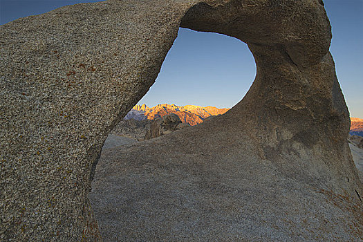 天然拱,拱形,阿拉巴马山丘,加利福尼亚,美国