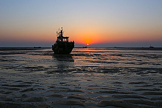 黄海日出