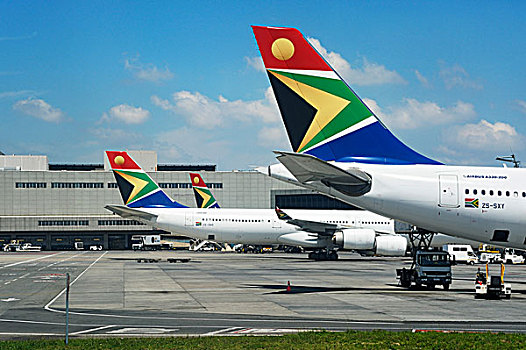 空中客车,标识,南非,航空公司,国际机场,约翰内斯堡,非洲