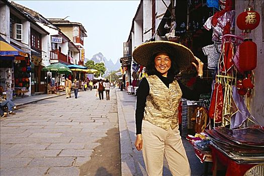肖像,游客,中国
