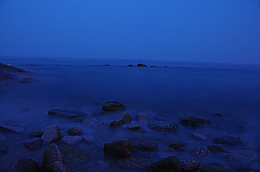 海边夜景