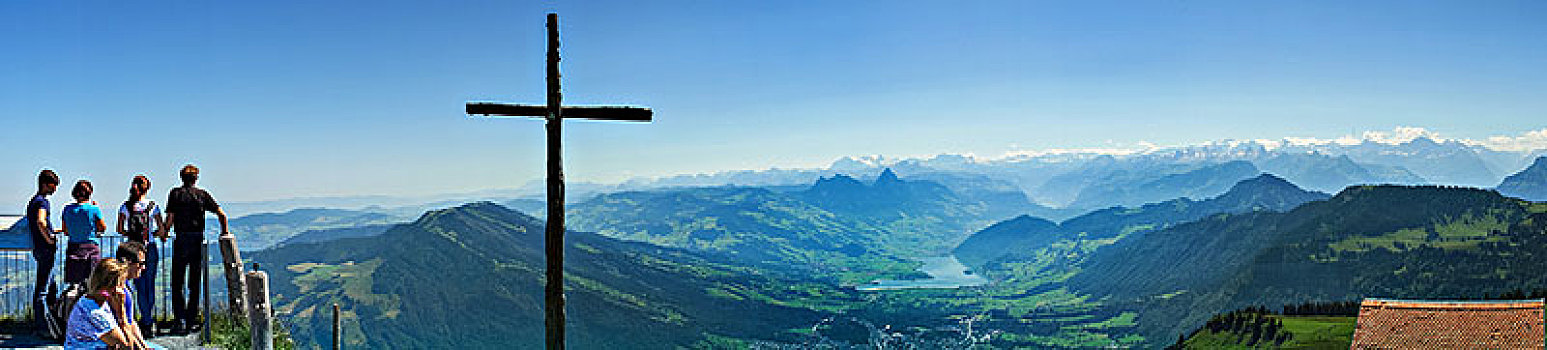 瑞士策尔马特冰川天堂观景台