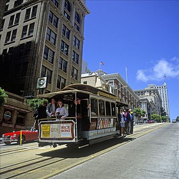 旧金山,有轨电车