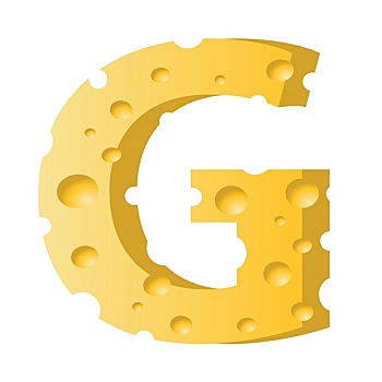 奶酪,字母g