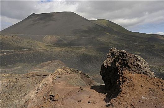 火山地貌,火山,圣安东尼奥,帕尔玛,加纳利群岛,西班牙