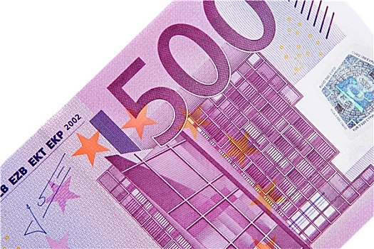 一个,钞票,500欧元