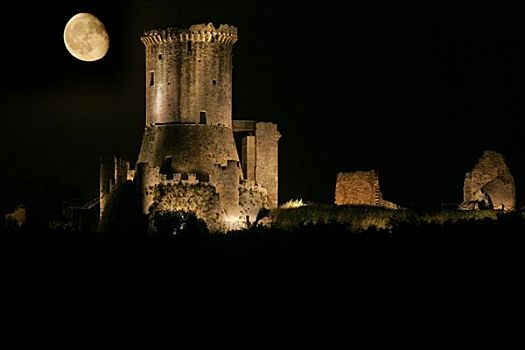 月亮,萨勒诺,意大利
