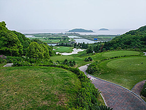 九龙山旅游度假,乍浦港,海岛山庄