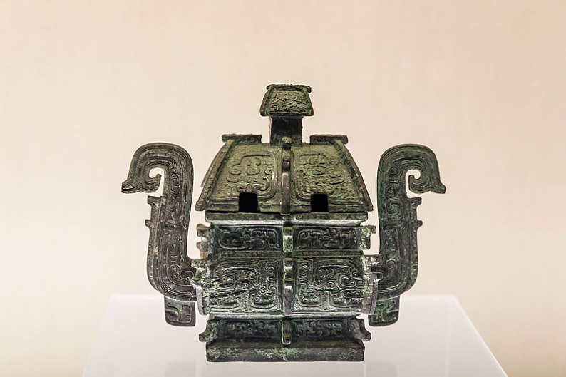 上海博物馆馆藏西周恭王师遽方彝_高清图片_全景视觉