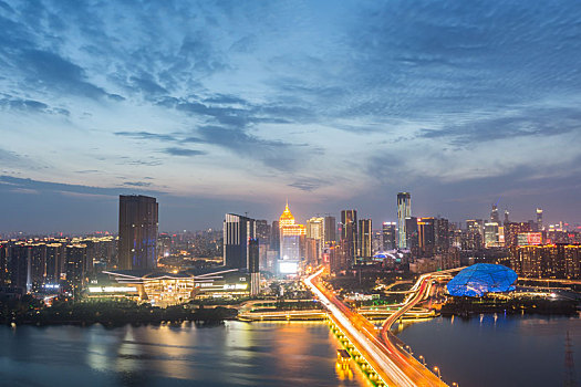 沈阳主城夜景