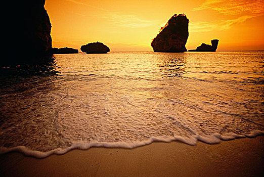 日落,泰国