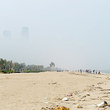 污染,海滩