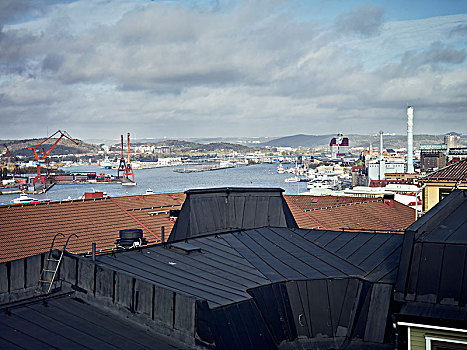 商业码头,屋顶