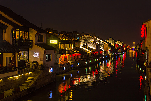 无锡清名桥夜景