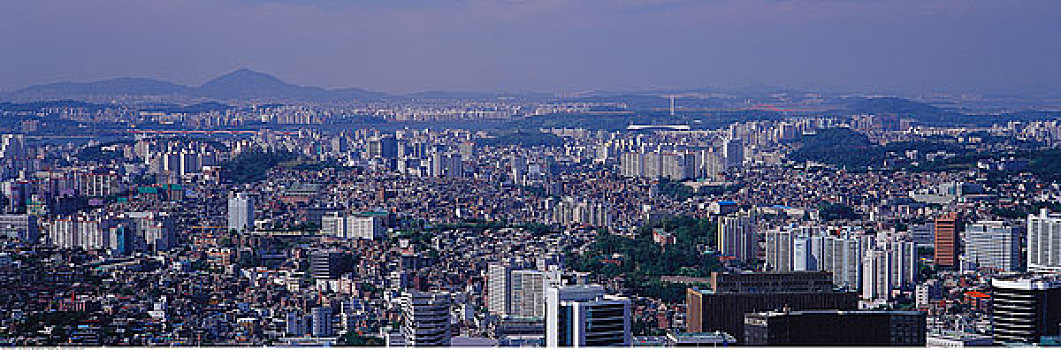 城市天际线,首尔,韩国