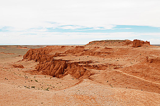 悬崖,岩石构造,戈壁沙漠,南,戈壁,省,蒙古,亚洲