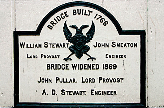 古桥,标识,苏格兰