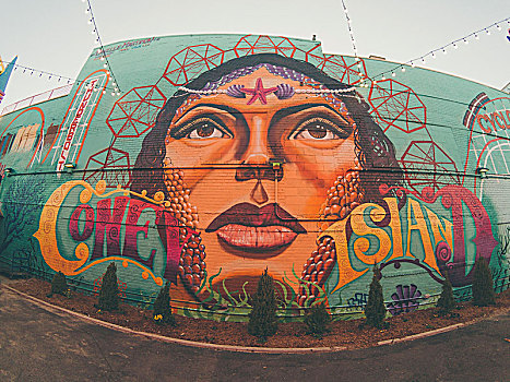 街头艺术,康尼岛