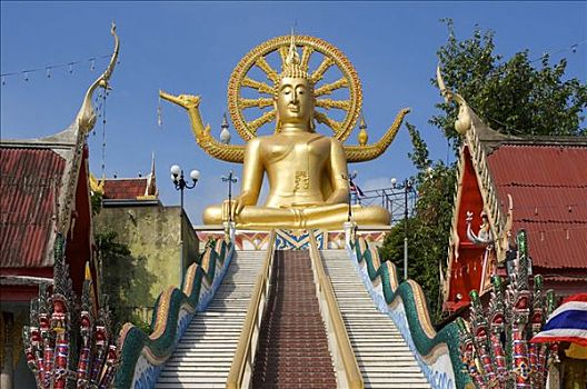 庙宇,苏梅岛,泰国