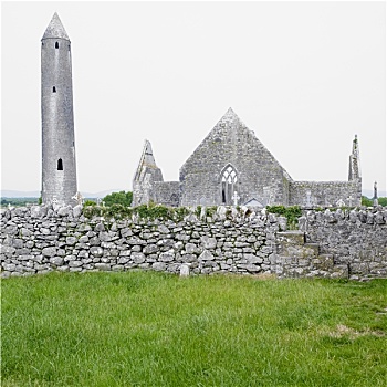 遗址,寺院,戈尔韦郡,爱尔兰