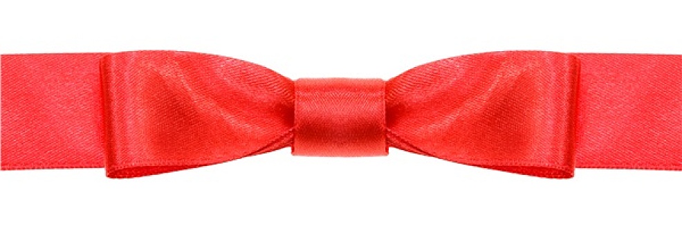 对称,红色,蝴蝶结,打结,宽,丝绸,丝带