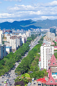 北京市石景山区城市风景