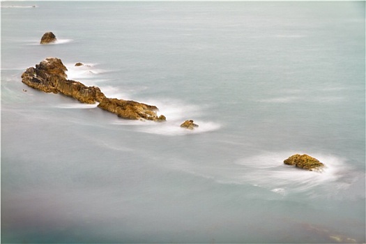 石头,碰撞,波浪,侏罗纪海岸,英格兰,英国