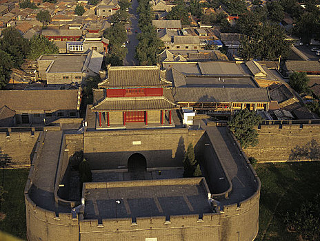 北京卢沟桥宛平城瓮城