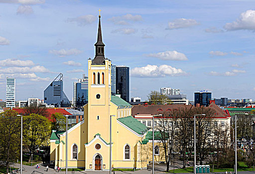 教堂,塔林,爱沙尼亚,北欧,欧洲