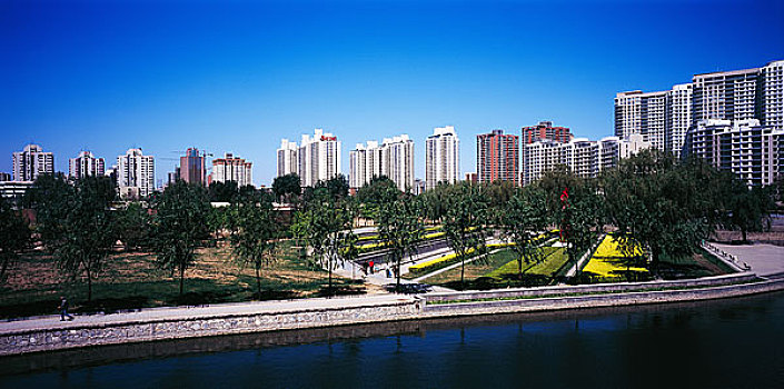 北京东四环街景