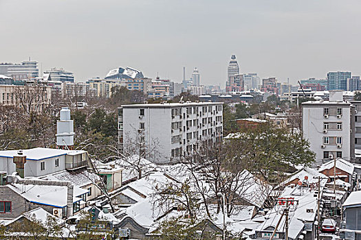 北京雪景