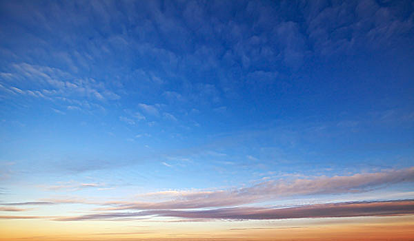 蓝色,晨空,背景,纹理,云