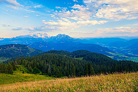 风景,高处,奥地利