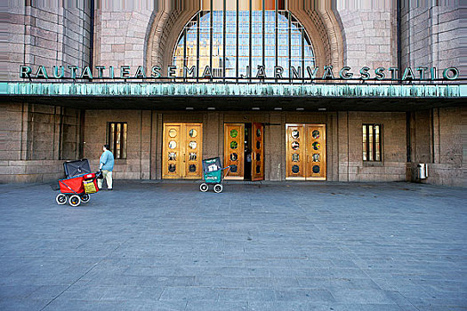 赫尔辛基火车站侧门