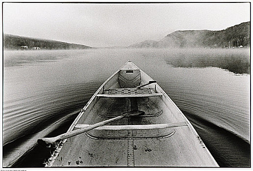 独木舟,河,魁北克,加拿大