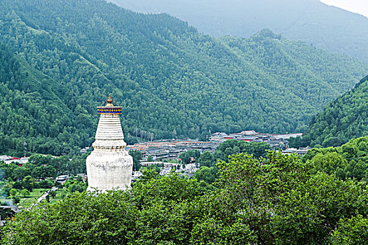 五台山大白塔