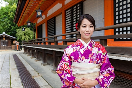 日本人,女人,传统,服饰
