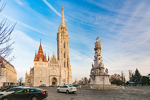 庙宇,教堂,布达佩斯,城堡区